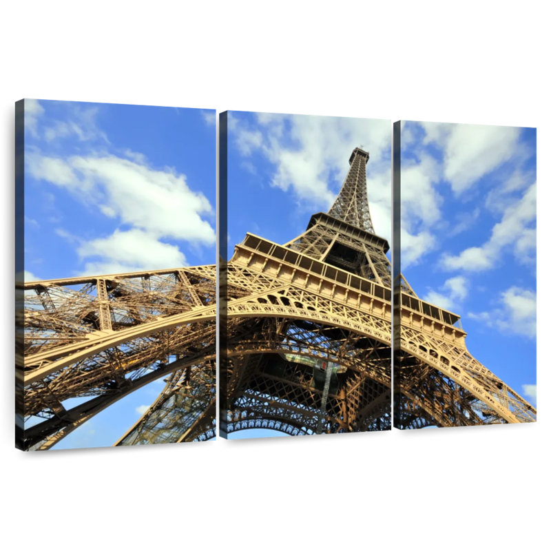 Lilie Towering Eiffel Tower Paris, 42" H x 65" W