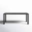Amelle 70" Wide Metal Outdoor Dining Table