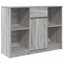 Sideboard With Drawer 101X35x76 Cm Engineered Wood-677955963