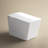 Modern Square Toilet With Embedded Tank - Remote Operated, Auto Flush, Heated Seat, Led Interface, User Customizable Options, White Finish Smart Mounted For Bathroom Control, Automatic Warm Display,-127346839