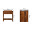 Amory 45cm W Solid Wood Bedside Table