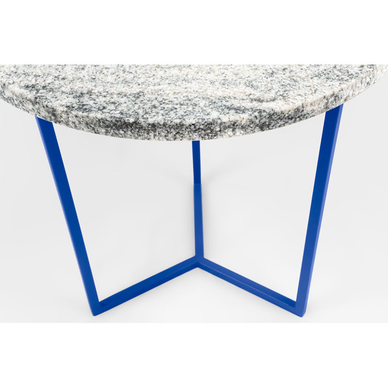 Drake Frame End Table, Blue