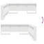  Storage Headboard Concrete Engineered Wood-447726460-447725700