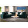 Commix Down Filled Overstuffed Performance Velvet Corner Chair