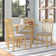 Ankrum Drop Leaf Solid Oak Dining Set