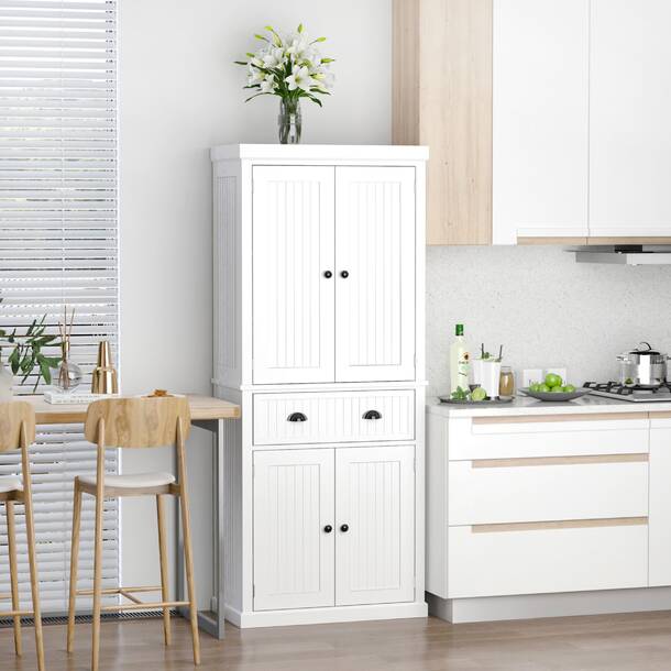 Laurel Foundry Modern Farmhouse Crinole 68'' Kitchen Pantry & Reviews ...