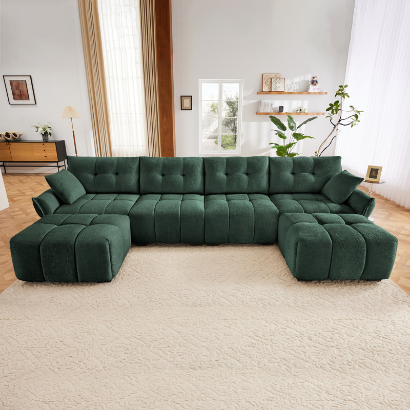 Chenille Modular Sectional Sofa