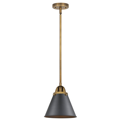 Luminaire suspendu en forme de cloche à 1 lumière Rouvin