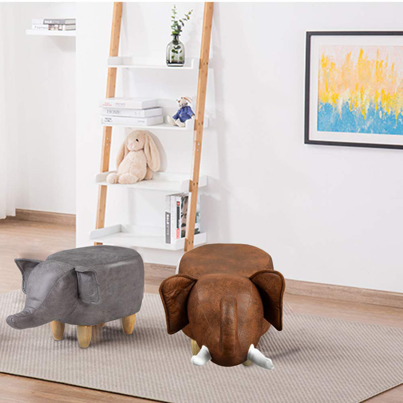Alexandros 70cm Wide Novelty Solid Colour Ottoman
