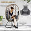 Wicker Outdoor Lounge Chair-1824037498