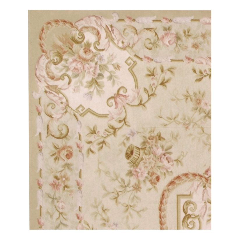 Wool Oriental Area Rug, Rectangle 2' x 4'