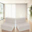 Fauteuil à billes convertible Graciela: canapé-lit simple transformable avec matelas en mousse à mémoire de forme-2125996464