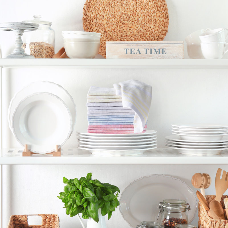 Rimola Stripe Dish Cloth Kitchen Towel