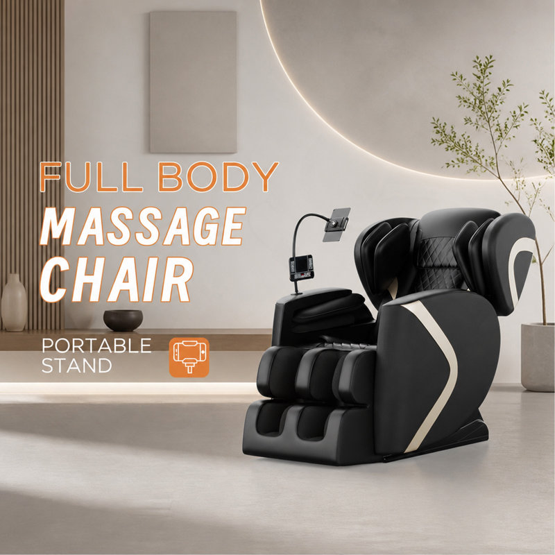 Fauteuil inclinable de massage 2026 sans gravité avec pression d'air corporelle complète