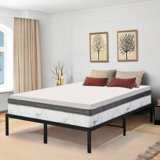 Gladbrook 2-inch Breathable Plush Foam Mattress Topper for Orthopedic Support, Premium Supporting Bed Pads