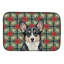 Tapis de vaisselle noir et blanc Cardigan Welsh Corgi