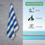 Paquet de 6 serviettes de plage (rayures) (format 30 x 60) surdimensionnées, 100% coton filé à anneaux, grandes serviettes de piscine très absorbantes, séchage ultra doux et rapide, serviettes de bain-99469160