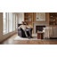 Fauteuil inclinable électrique pivotant en similicuir, fauteuil rotatif réglable à 270 ° -1709284476