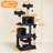 158cm H Multi Level Cat Tree-1720514919