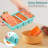 Silicone Freezer Tray For Sauce Cube: Silicone Freezing Tray For Broth Soup Storage - Freeze 250Ml 125Ml Souped Portion