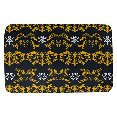 Pittsburgh Memory Foam Non-Slip Bath Rug