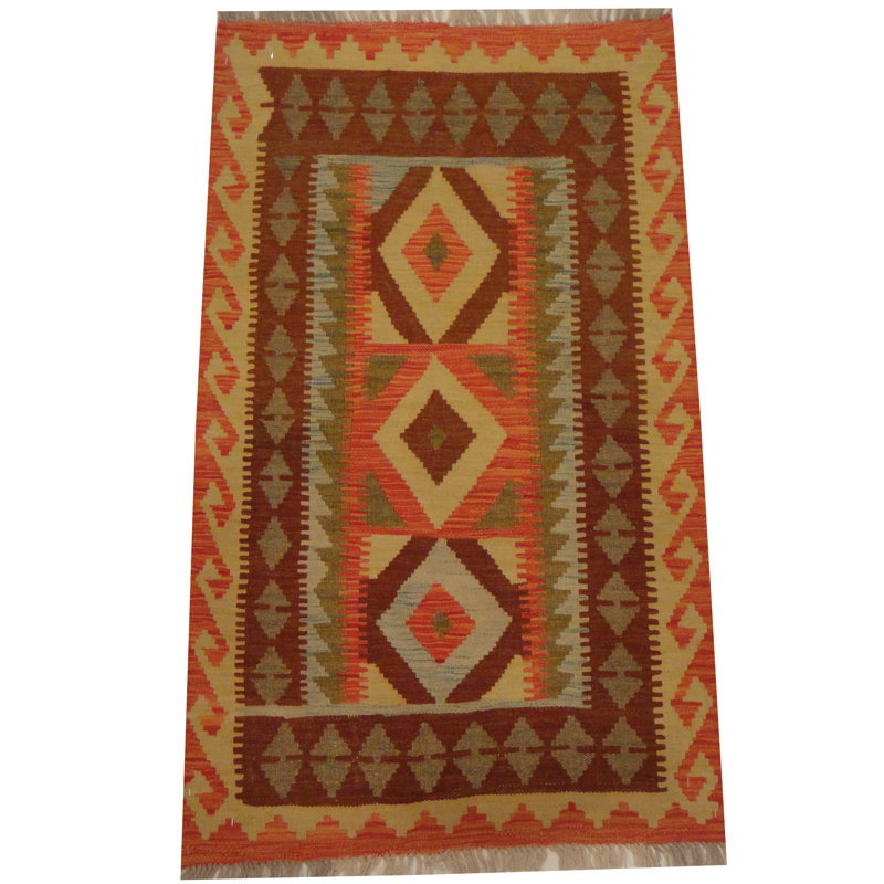Azpeitia Wool Southwestern Indoor Rug