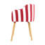 Fauteuil rembourré à oreilles