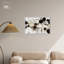 Art moderne abstrait sur toile Glam Snowballs par Art Remedy-104434262-104434264