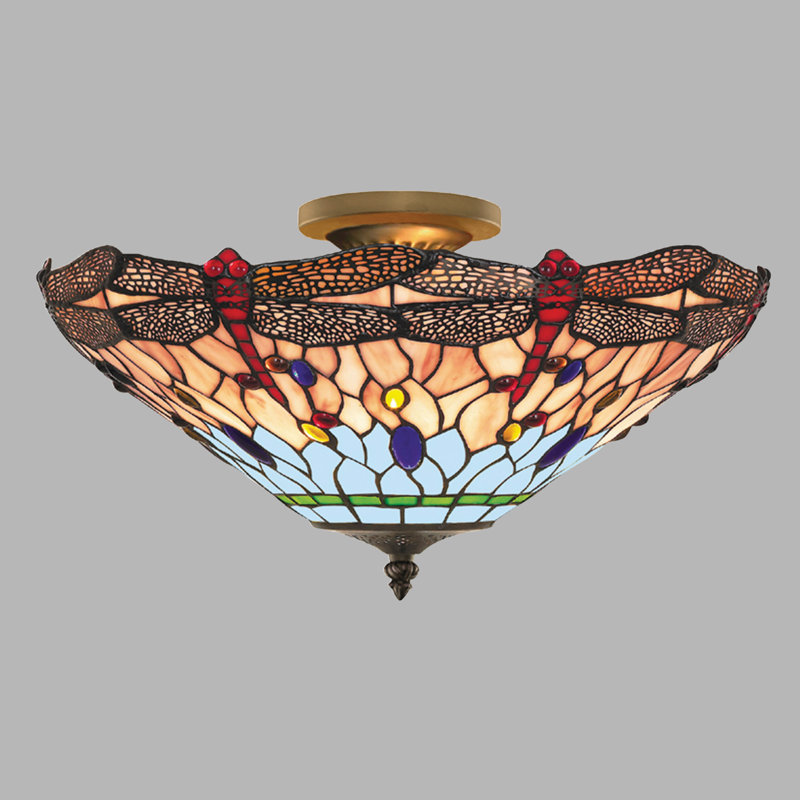 Dnkirk Semi Flush Mount