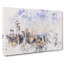 Seattle Skyline Watercolour - Wrapped Canvas Print-56665386