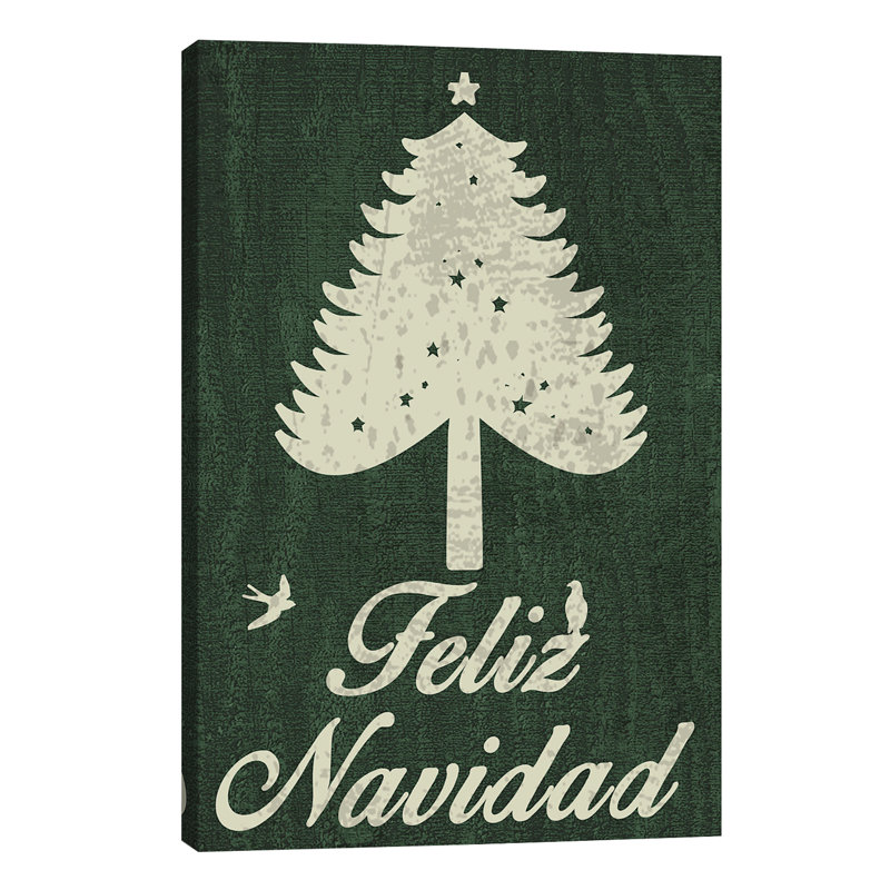 Navidad 1 Piece Wrapped Canvas Wall Art, 66.04 cm H x 45.72 cm W x 1.91 cm D