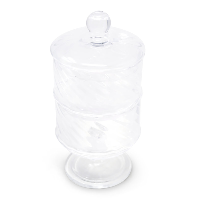 Liscio Ottico - Double Cookie Jar With Spiral Design