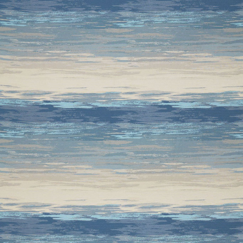 Chroma Fabric, Indigo/Parchament/Sky