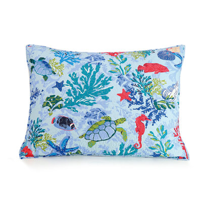 Shore Thing Quilted Pillow Sham