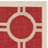 Arneshia Geometric Red/Bone Area Rug-20794364