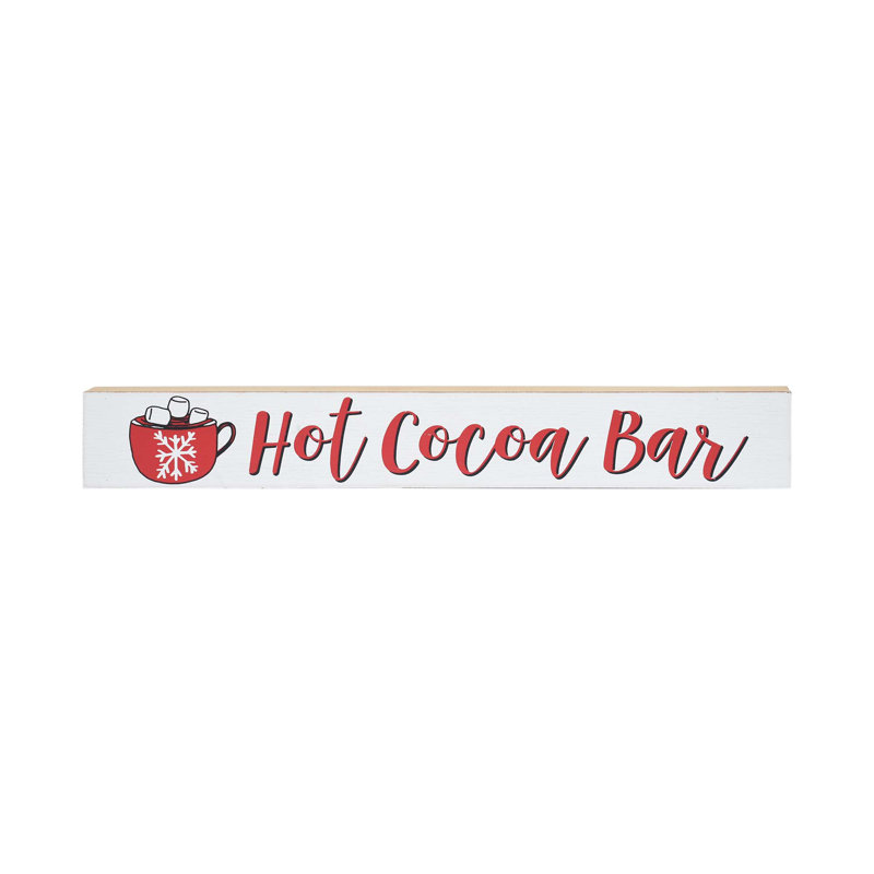 Enseigne de bar «Hot Cocoa»