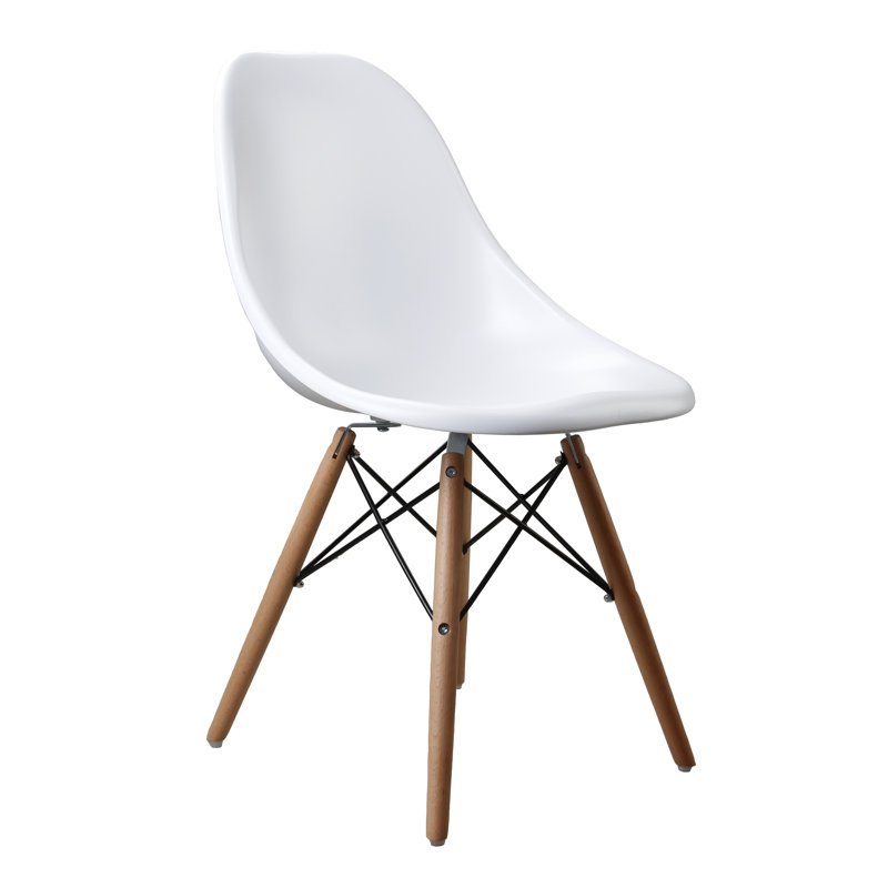 Chaise d'appoint Haynie, Blanc