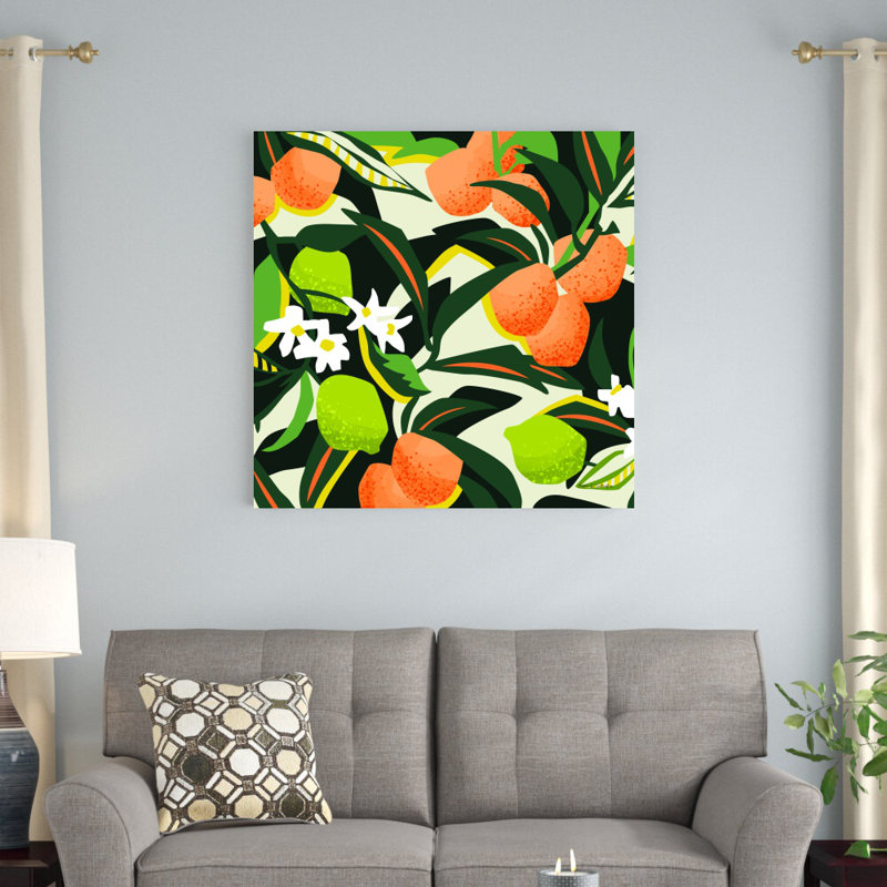 «Sweet Orange Lime» par Megan Gallagher, impression sur toile tendue, H 36 po x l 36 po x P 1,25 po