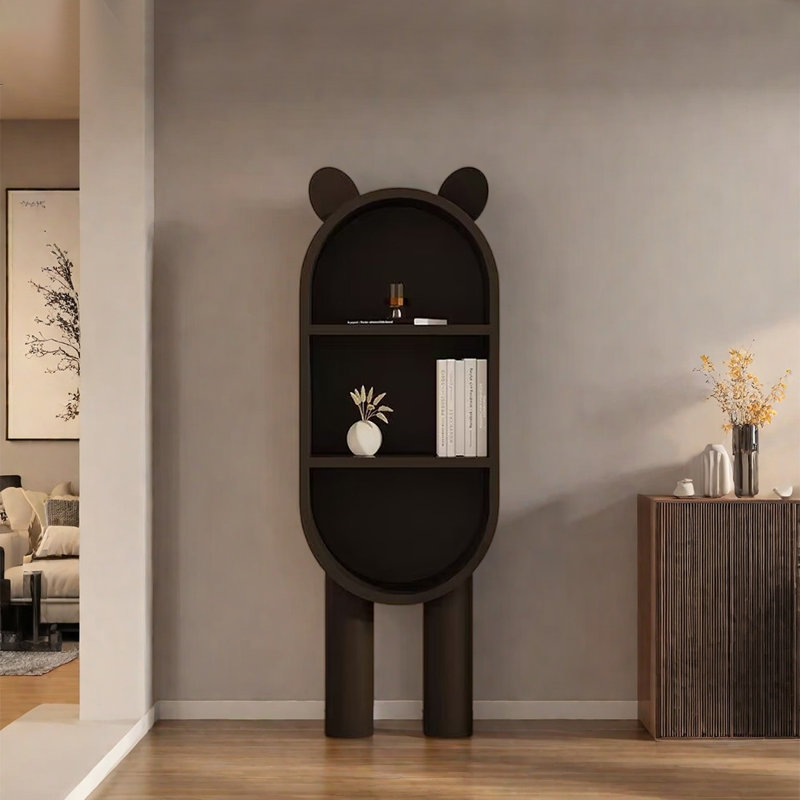 Hynes, (3 tablettes) H 62,99 po x l 19,69 po x P 13,78 po, Noir