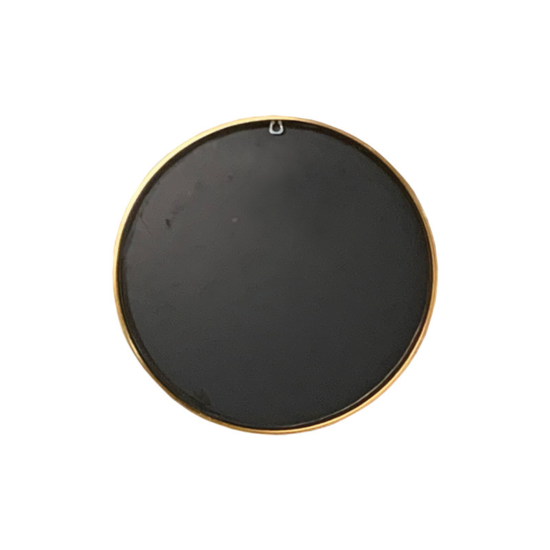 Miroir rond 28 po Mirrorize, Or, 19 po x 19 po
