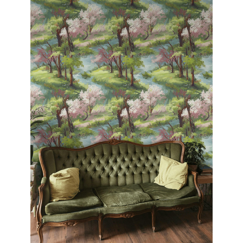Papier peint amovible printemps