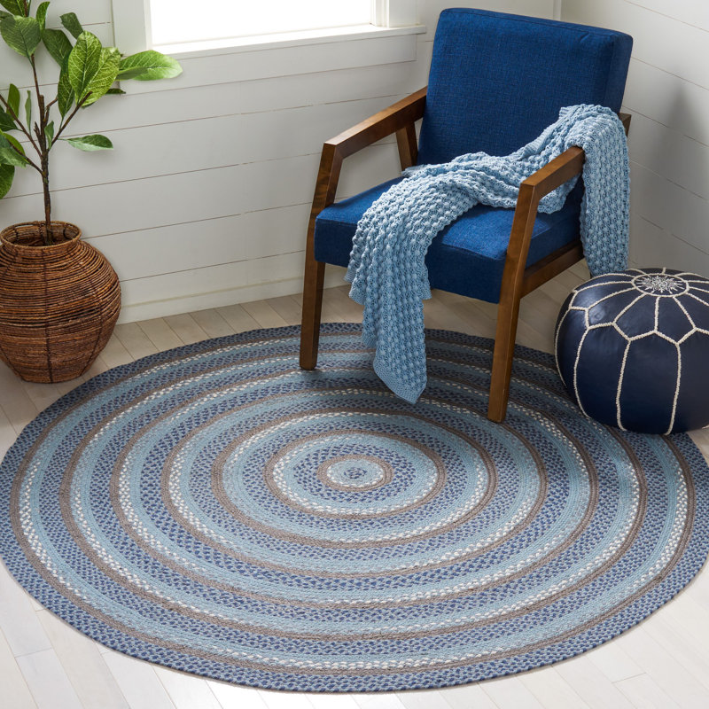 Tapis en coton Buono, Rond 3 pi
