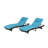 Set Of 2 Outdoor Long Reclining Chair, Reclining Lounge Chair, Lawn Sunbathing Chairs-896516783-896516787