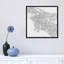 « los angeles routes », impression encadrée sur toile tendue-22639178-72677990-72677993
