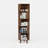 Ilana Corner Bookcase Corner Bookshelf Storage Rack-1885642473