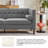 Chelsea 77'' W Mid Century Upholstery Tufted Sofa-1500739417-1500739419