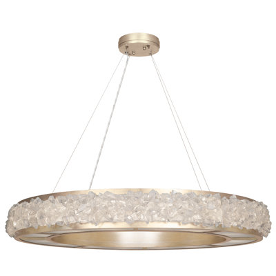 Lustres ronds 38 "Arctique Halo