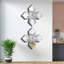 Ensemble de 2 miroirs décoratifs en diamant écrasé 16,75 x 16,75 po