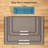 Modern Checkered Non-Slip Washable Area Rug-117510375
