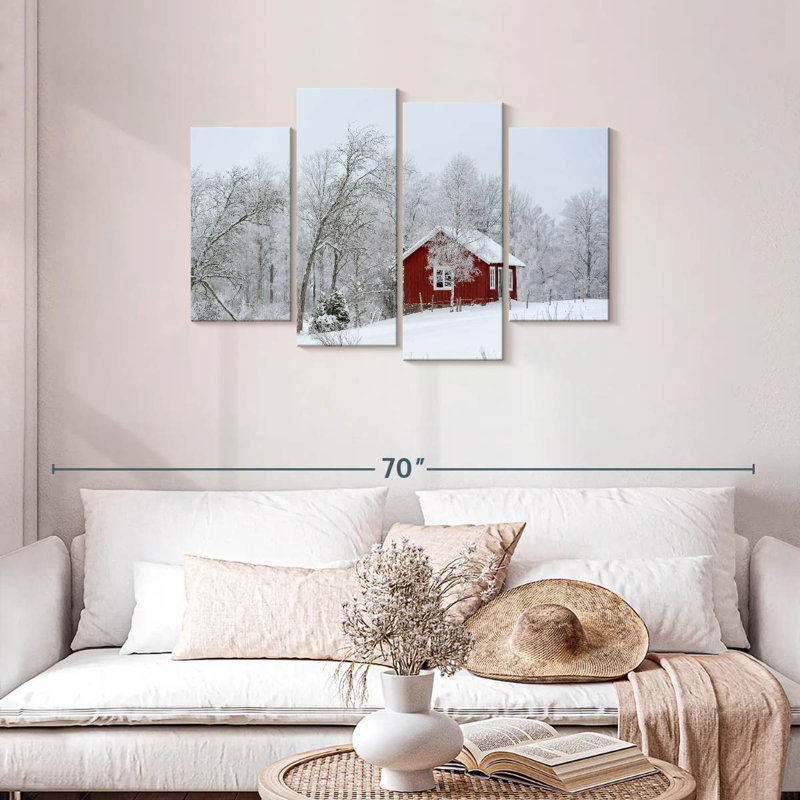 Falun Red Barn, H 27 po x l 43 po